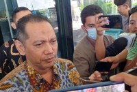 Wakil Ketua KPK Nurul Ghufron sengaja tidak menghadiri sidang pemeriksaan kode etik dan pedoman perilaku yang digelar Dewas KPK, Kamis (2/5/2024). [CNNIndonesia/Ryan Hadi S]