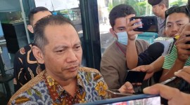 Wakil Ketua KPK Nurul Ghufron sengaja tidak menghadiri sidang pemeriksaan kode etik dan pedoman perilaku yang digelar Dewas KPK, Kamis (2/5/2024). [CNNIndonesia/Ryan Hadi S]