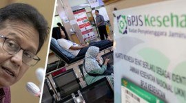 Menkes Budi Gunadi Sadikin mengatakan iuran BPJS Kesehatan akan dijadikan satu tarif usai pemberlakuan KRIS pada tahun depan. [ANTARA/M Adimaja - CNN Indonesia/Adhi W]