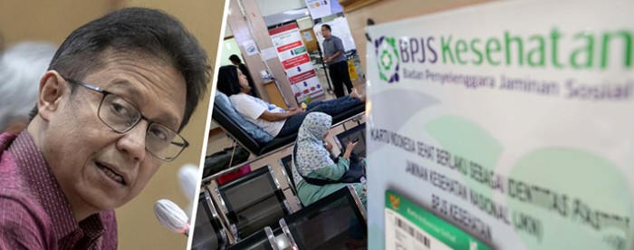 Menkes Budi Gunadi Sadikin mengatakan iuran BPJS Kesehatan akan dijadikan satu tarif usai pemberlakuan KRIS pada tahun depan. [ANTARA/M Adimaja - CNN Indonesia/Adhi W]