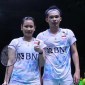 Rinov/Pitha berhasil melangkah ke babak semifinal Malaysia Masters 2024. [Arsip PBSI]