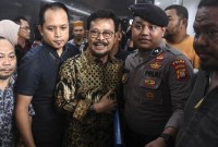 ICW respons korupsi SYL di Kementan yang libatkan keluarga. [ANTARA FOTO/AKBAR NUGROHO GUMAY]