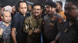 ICW respons korupsi SYL di Kementan yang libatkan keluarga. [ANTARA FOTO/AKBAR NUGROHO GUMAY]