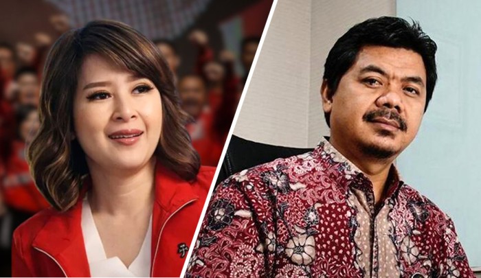 Jokowi menunjuk Grace Natalie dan Juri Ardiantoro sebagai staf khusus presiden. [Foto: ISTIMEWA]