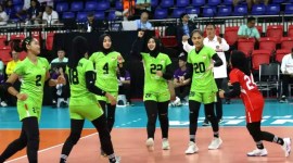 Timnas voli putri Indonesia bangkit di laga kedua turnamen AVC Challenge Cup 2024 dengan menundukkan Singapura 3-0 di Rizal Memorial Coloseum, Manila, Filipina, Jumat 24 Mei 2024. [AVCVolley]