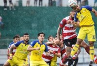 Barito Putra pada saat laga,, dan kini intensifkan latihan hadapi kompetisi musim baru (SuarIndonesia/Antara)