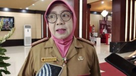 Kepala Dishanpang Kalteng Aster Bonawaty. [ANTARA/Muhammad Arif H]