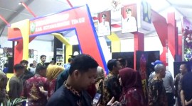 Suasana Sampit Expo 2024 yang berlangsung 8-15 Juni di Sampit Kabupaten Kotawaringin Timur. [ANTARA/Dokumentasi Pribadi]