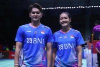 
Ganda campuran Indonesia, Adnan Maulana/Nita Violina Marwah lolos ke 16 besar Indonesia Open 2024. [PBSI]