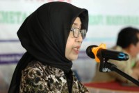Kabid Pemberdayaan Kelembagaan dan Sosial Budaya Masyarakat DPMPD Kaltim Roslindawaty. [Antara/HO-DPMPD Kaltim]