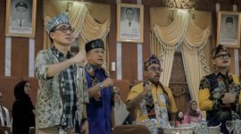 Acara Seminar Nasional dan Rapat Kerja Forum Komunikasi Dewan Komisaris Bank Pembangunan Daerah Seluruh Indonesia Wilayah Tengah, Tahun 2024 di Neptunus Ballroom, Galaxy Hotel Banjarmasin pada Sabtu (08/06/2024) pagi.(Foto Humasbankkalsel)