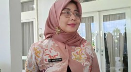 Ririn Sari Dewi, Kepala Dispar Kaltim. [ANTARA/Ahmad Rifandi]
