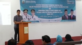 Kepala Dinas Sosial Kalimantan Utara Obed Daniel. [ANTARA/HO-DKISP Kaltara]