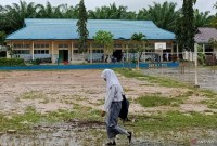 SMK Negeri 1 berlokasi di Kecamatan Sepaku, Kabupaten Penajam Paser Utara, Provinsi Kalimantan Timur, salah satu sekolah yang dipilih sebagai model penerapan peta jalan pendidikan ibu kota negara baru Imdonesia. [ANTARA/Nyaman Bagus P]
