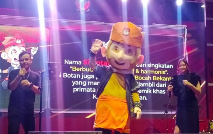 KPU Kalsel saat meluncurkan 