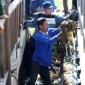 Aksi bersih-bersih sampah hingga kolong rumah pada peringatan Hari Lingkungan Hidup Sedunia 2024 di Kota Banjarmasin, Jumat (14/6/2024). [ANTARA/HO-Humas Pemkot Banjarmasin.]
