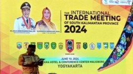 Kepala Dinas Perdagangan Provinsi Kalsel Sulkan saat Misi Perdagangan Internasional di Yogyakarta, beberapa waktu lalu. [ANTARA/HO-MC Kalsel]
