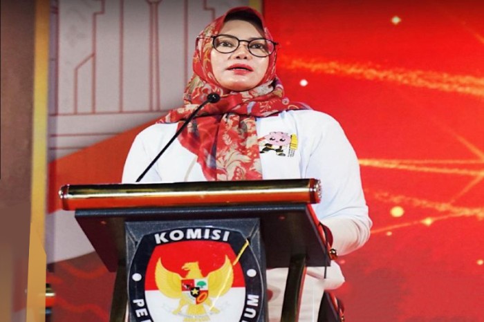 Ketua KPU Kalsel Andi Tenri Sompa. [ANTARA/Firman]