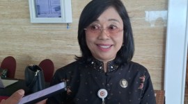 Kepala DPOP Kota Balikpapan, Provinsi Kalimantan Timur Cokorda Ratih Kusuma. [ANTARA/Muhammad Solih J]