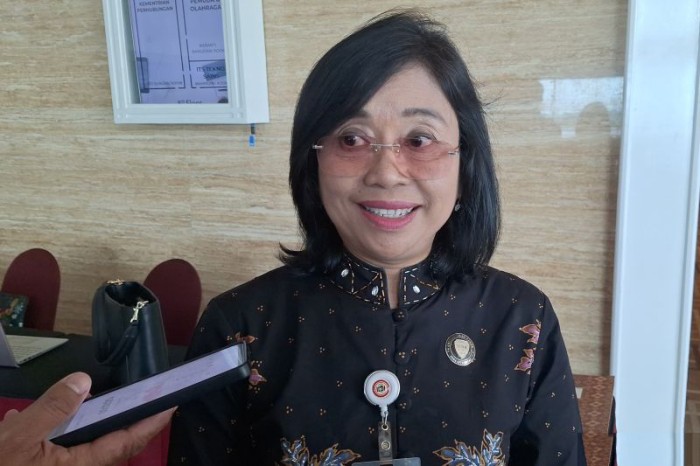 Kepala DPOP Kota Balikpapan, Provinsi Kalimantan Timur Cokorda Ratih Kusuma. [ANTARA/Muhammad Solih J]