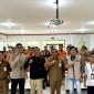 Pusdiklat Badan Nasional Penanggulangan Bencana (BNPB) di sela pelaksanaan uji kompetensi tenaga penanggulangan bencana BPBD Kalsel di Kota Banjarbaru, Kalimantan Selatan, Senin (24/6/2024). [ANTARA/Tumpal Andani A]
