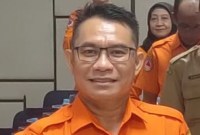 Kepala BPBD Kalbar Ansfridus J Andjoe. [ANTARA/Rendra Oxtora]