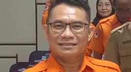 Kepala BPBD Kalbar Ansfridus J Andjoe. [ANTARA/Rendra Oxtora]