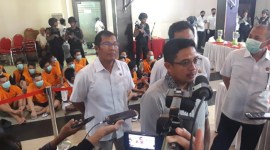 Direktur Reserse Narkoba Polda Kalsel Kombes Pol Kelana Jaya. (SuarIndonesia/ZI)