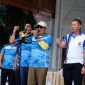Gubernur Paman Birin olahraga bersama Forkopimda, TNI/Polri yang diawali dengan gowes dengan start dari Mahligai Pancasila pada Selasa (4/6/2024) (SuarIndonesia/Adv)