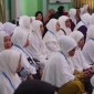 Teks foto : Pemantapan Karu dan Karom calon jemaah haji kloter 17, di Asrama Haji Banjarmasin. Senin (3/6/2024).-(SuarIndonesia/ Mc.Balangan