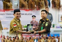 Kegiatan Penerangan Hukum tersebuti dibuka Bupati Tanbu,  HM Zairullah Senin (10/6/2024) (SuarIndonesia/Ist)