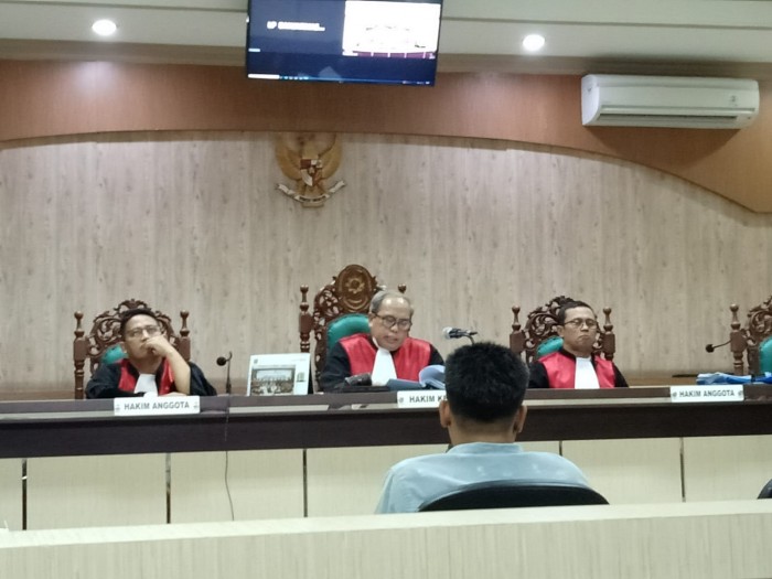 sidang lanjutan di Pengadilan Tindak Pidana Korupsi Banjarmasin, Rabu (12/6/2024). (SuarIndonesia/HD)