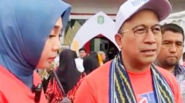 CEO Education Malaysia Global Services (EMGS), Novie Tajuddin di dampingi Kadisdikbud Kalbar Rita Hastarita. [ANTARA/HO-Lia Apriyani]