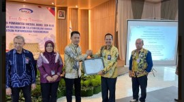 Badan Pengawas Keuangan dan Pembangungan (BPKP) Kalimantan Selatan (Kalsel), apresiasi PAM Bandarmasih meraih penghargaan, Kamis (13/6/2024). (SuarIndonesia/Ist)