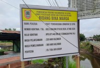 Pelebaran Jembatan Sungai Sipai, Kabupaten Banjar, mulai digarap. Akibat pelaksanaan itu, arus lalu lintas dialihkan. (SuarIndonesia/Ist)