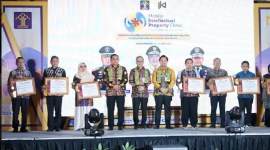 Opening Mobile Intellectual Property Clinic 2024 Kalsel terpusat di G'Sign Hotel Banjarmasin, pada Rabu (19/6/2024) malam. (SuarIndonesia/Humas)
