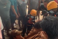 Tim SAR Gabungan temukan korban tenggelam di Sungai Katingan, Senin (24/6/2024). [ANTARA/HO-Basarnas Palangka Raya]