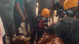 Tim SAR Gabungan temukan korban tenggelam di Sungai Katingan, Senin (24/6/2024). [ANTARA/HO-Basarnas Palangka Raya]