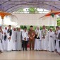 Sekdako (Sekretaris Daerah Kota) Banjarmasin, Ikhsan Budiman menyambut ratusan jemaah haji kloter pertama di Masjid Sabilal Muhtadin, Selasa (25/6/2024). (SuarIndonesia/Ist)