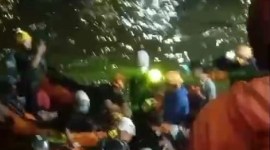 Jasad korban Akhmad Ali Yusran (23), dia tenggelam di Sungai Martapura berada di Jalan Jenderal Sudirman tepatnya di O Km Banjarmasin Tengah, ditemukan im Rescue Gabungan sekitat 500 meter dari  lokasi kejadian, Kamis (27/6/2024) (SuarIndonesia/DO)