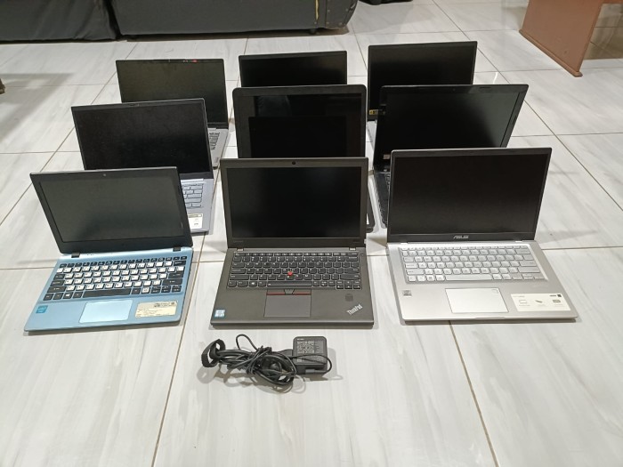 barang bukti laptop yang diamankan di Mapolsekta Banjarmasin Timur. (SuarIndobnesia/Ist)