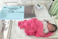 bayi dalam perawatan di Rumah Sakit TPT Banjarmasin. (SuarIndonesia/DO)