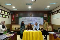 Perjanjian Memorandum of Understanding (MoU) antara BPJS Kesehatan Cabang Barabai dengan Kejaksaan Negeri Kabupaten Balangan terkait penanganan masalah hukum di bidang data dan tata usaha negara. (SuarIndonesia/Adv)
