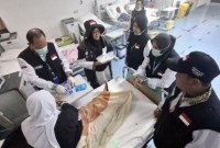 Kemenag mencatat 32 jemaah calon haji dari Indonesia meninggal dunia dalam tiga pekan pelaksanaan haji. [Media Center Haji]