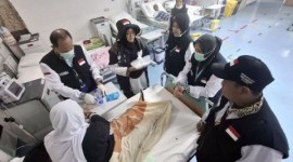 Kemenag mencatat 32 jemaah calon haji dari Indonesia meninggal dunia dalam tiga pekan pelaksanaan haji. [Media Center Haji]