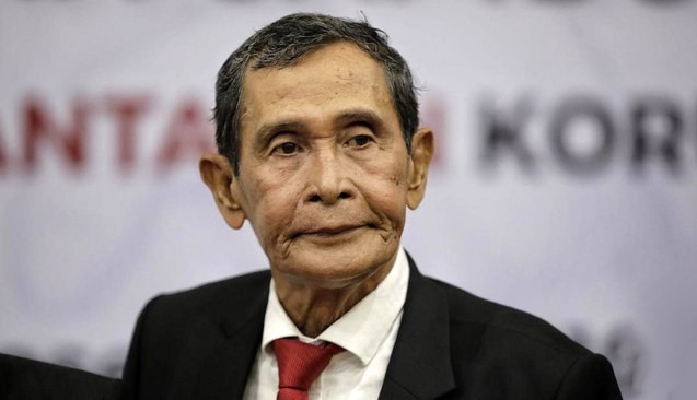 Ketua Dewan Pengawas KPK Tumpak Hatorangan Panggabean mengatakan penyitaan handphone dan buku catatan Sekretaris Jenderal PDIP Hasto Kristiyanto dari stafnya, Kusnadi sudah sesuai prosedur. [CNNIndonesia/Adhi W]