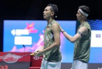 Fajar Alfian/Muhammad Rian Ardianto Runner-Up Singapore Open 2024. [PBSI]