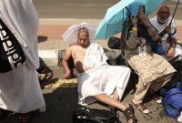 Jemaah haji meninggal dunia akibat panas ekstrem di Saudi mencapai 1.000 orang. [AFP/FADEL SENNA]