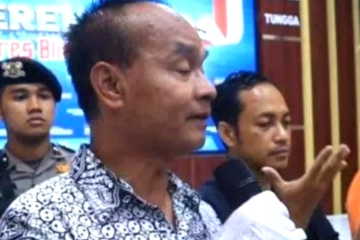 Kasat Narkoba Polres Blitar Iptu Sukoyo dikabarkan dan diduga positif narkoba. [Tangkapan layar X/ @kabar_aneh] 