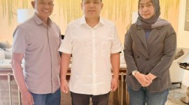 Mantapkan tarung Pilkada Banjarbaru, Lisa Halaby dengan dukungan Haji - H. Syamsudin Andi Arsyad atau Haji Isam. (SuarIndonesia/Ist)